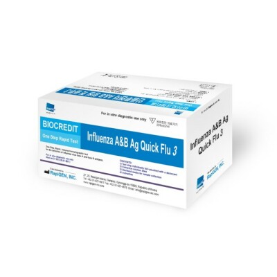 Influenza A & B Ag quick flu 3 rapid test kit